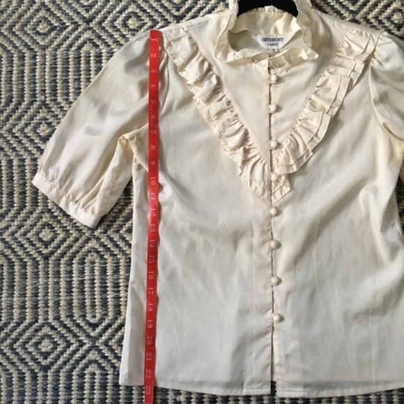 Designer Vintage Givenchy Blouse size Medium 9 - Picture 2 of 8
